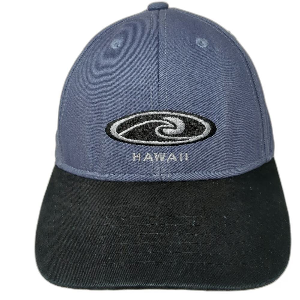 Hawaiian Headwear Baseball Cap Blue One Size Slideback ABC Surfwear Hawaii Hat